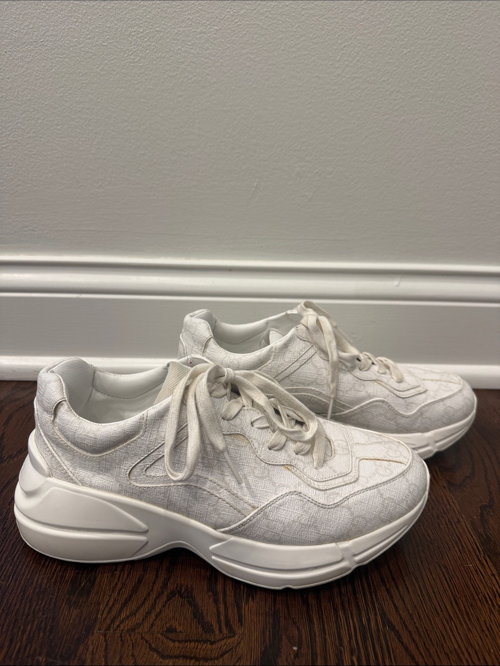 Gucci Rhyton White Monogram
